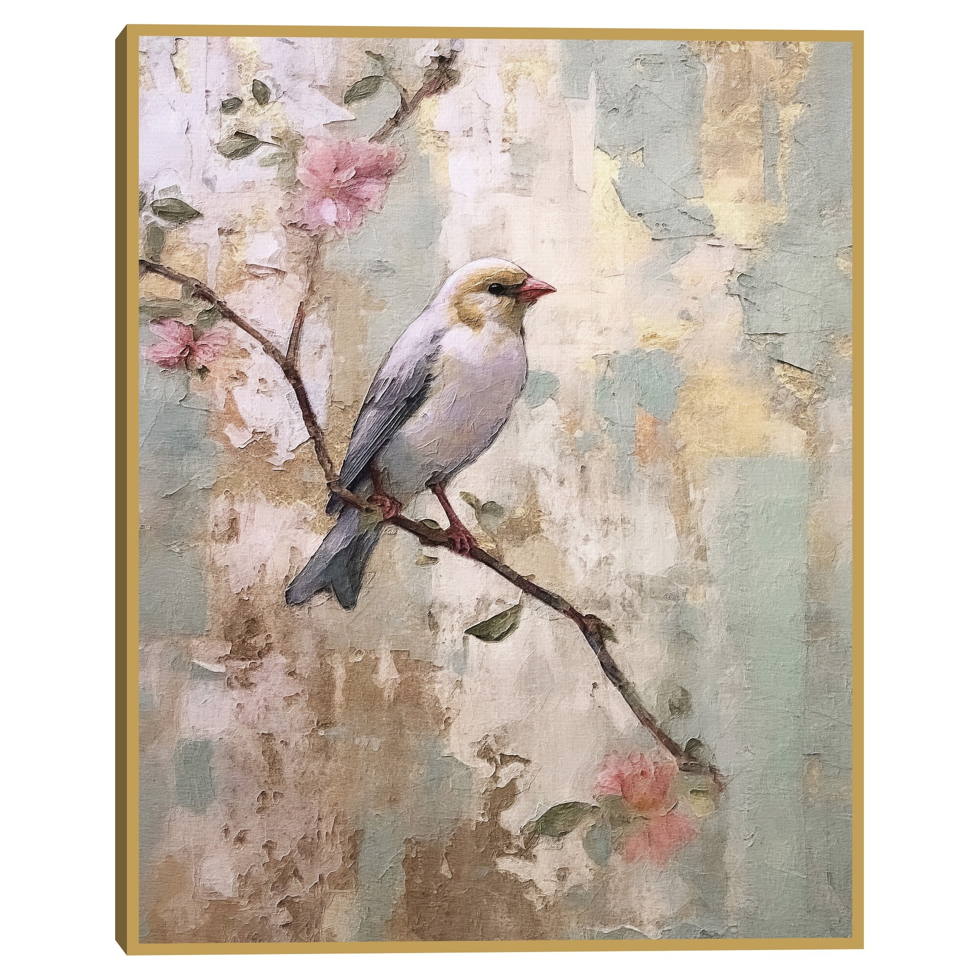 Masterpiece Art Gallery | Cherry Blossom Bird 6 by Riley B - Color